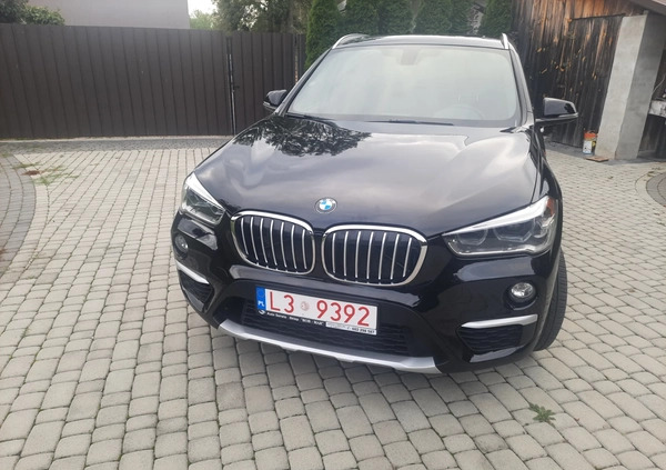 BMW X1 cena 85900 przebieg: 95000, rok produkcji 2018 z Krynki małe 46